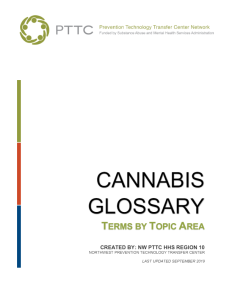 Cannabis Glossary report cover